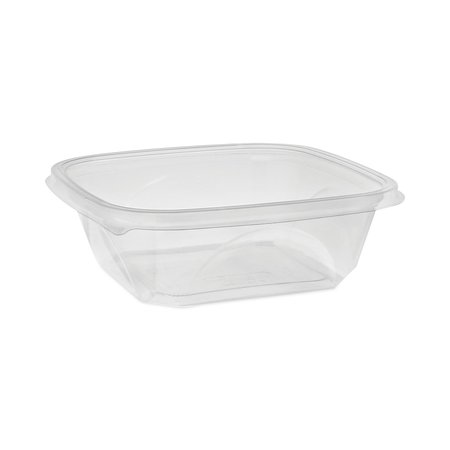 PACTIV Recycled PET Square Base Salad Containers, 7x7x2, 32oz, Clear, PK300 SAC0732